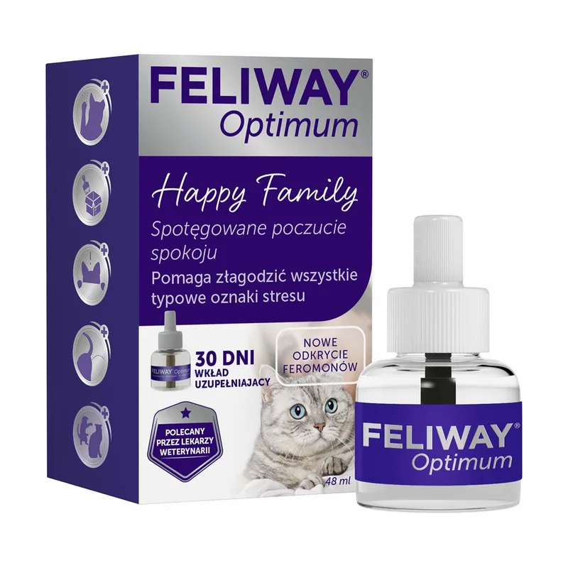 Ceva Feliway Optimum Recarga de feromonas calmantes para Gatos