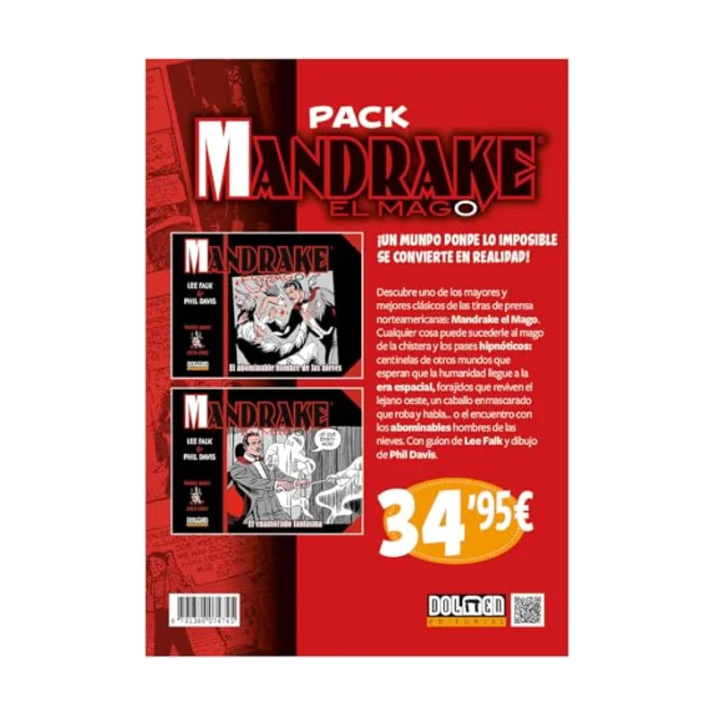 Tebeos dolmen editorial Pack Mandrake EL Mago 02