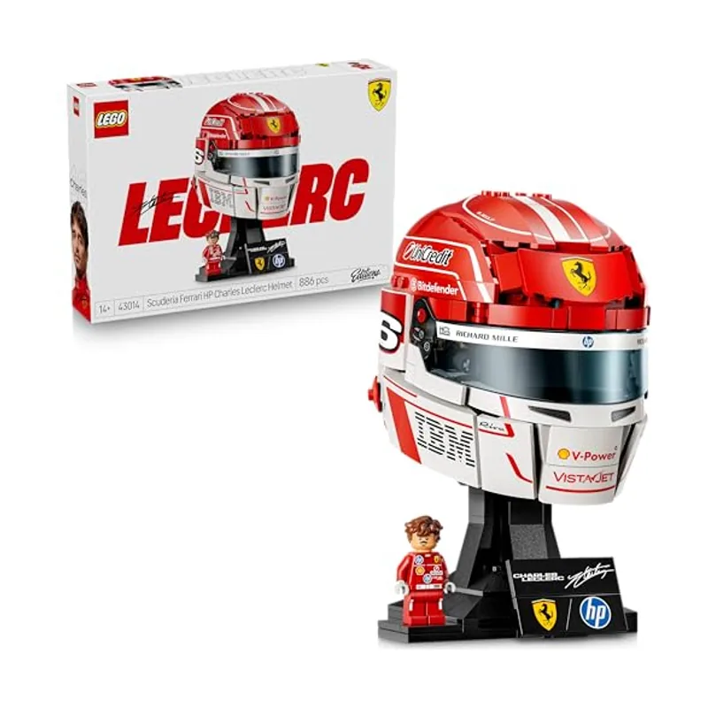 Lego Editions Scuderia Ferrari HP Casco de Charles Leclerc 43014