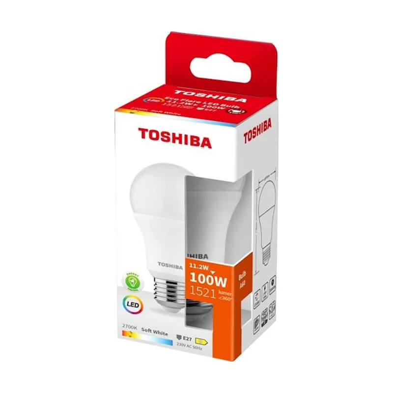 Toshiba Bombilla led ecoflare a60 e27