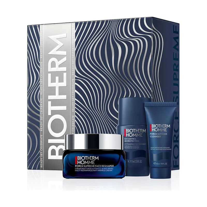 Biotherm Crema Homme Force Supreme Estuche 3 pz