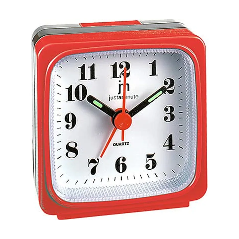 Lowell u5303r orologio da tavolo al quarzo sveglia rosso