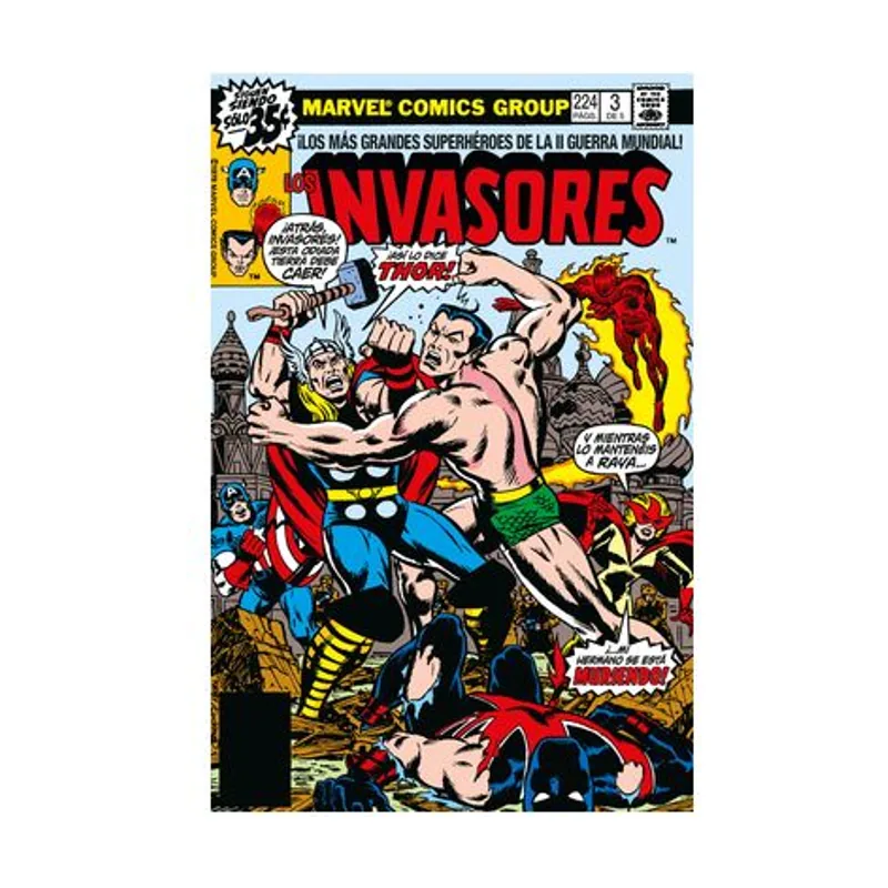 Panini Tpb los invasores 3 de 5 marvel limited edition