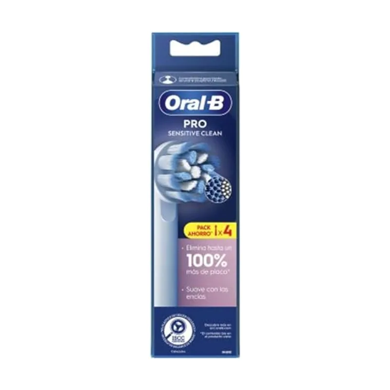 Oral-B Recambio cepillo eléctrico sensitive 4 unidades