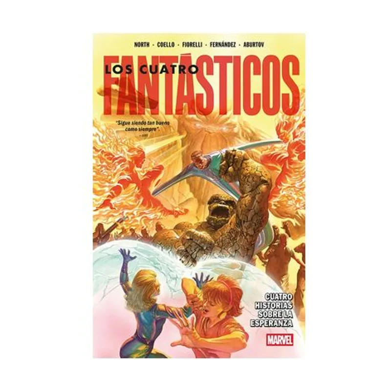 Panini Marvel premiere. los 4 fantasticos de ryan north2. cuatro historias sobre la esperanza