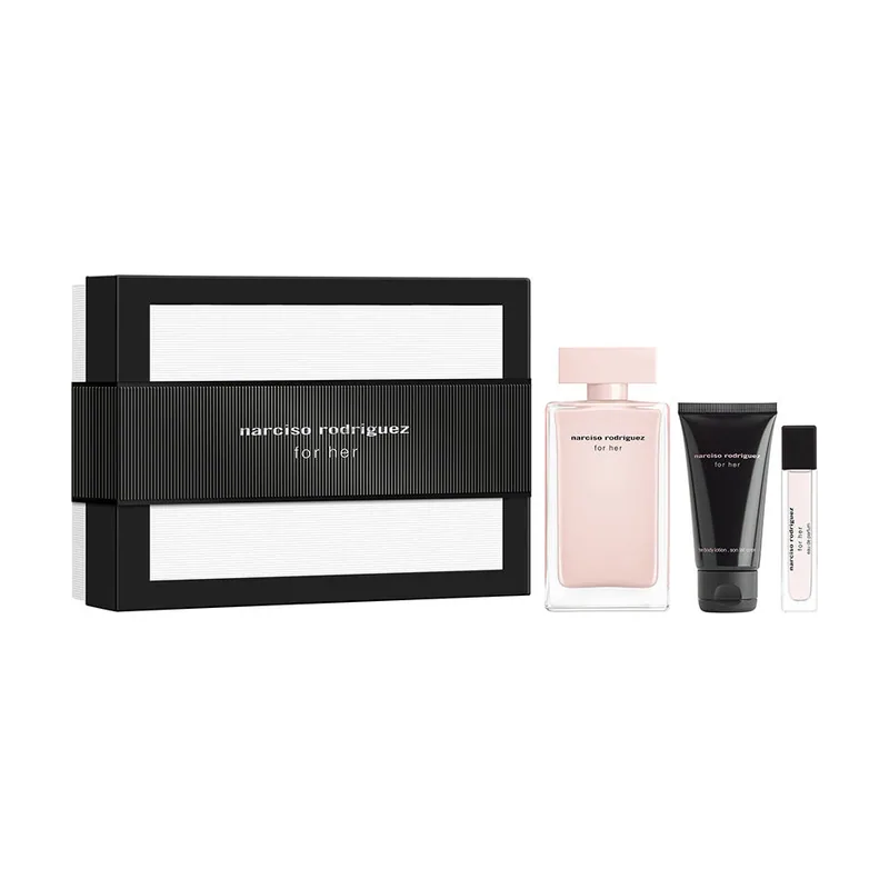 Narciso Rodriguez FOR HER Estuche 3 pz