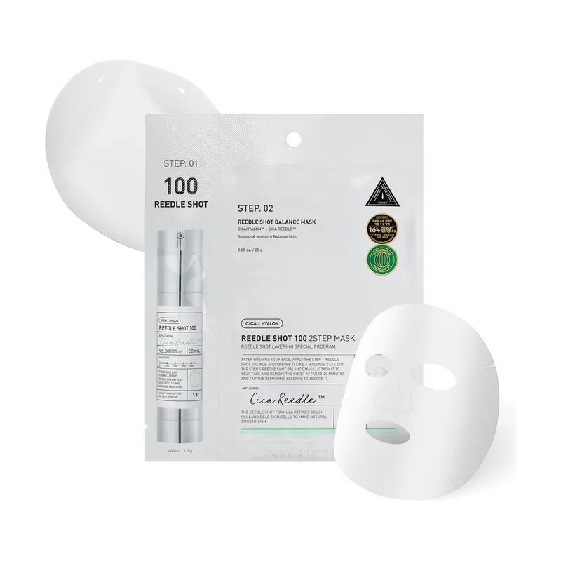 Vt Cosmetics reedle shot 100 2 step mask 1,5 g + 25 g