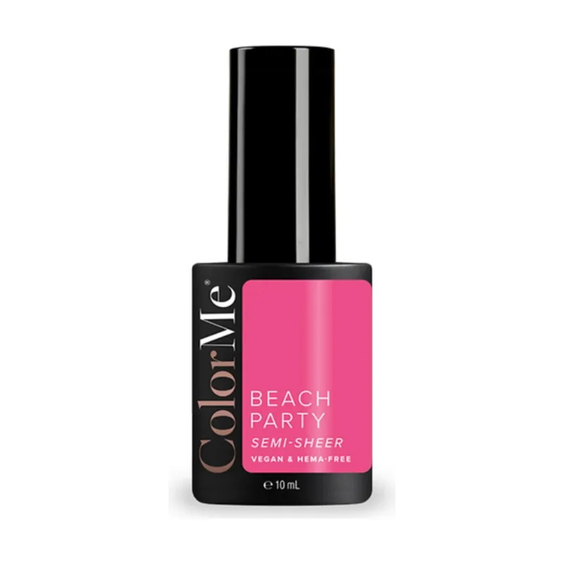 Colorme cosmetics ColorMe Beach Party Pink Gel Polish Semipermanente 10ml UV/LED Sin HEMA y 100% vegano