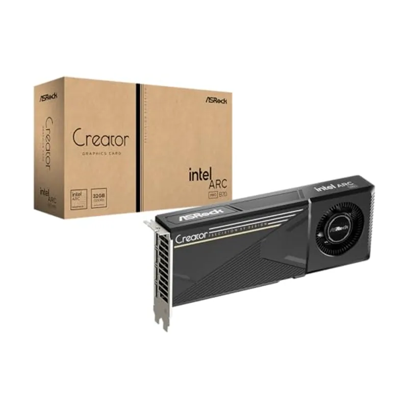 ASRock Intel Arc Pro B70 Blower Grafikkarte Pcie 5.0 F?r Profis 90-Ga6gzZ-00uanf