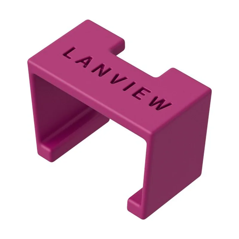 Lanview LVT-SC-M soporte para manguito de identificación de conductor Magenta Plástico 150 mm 20 pieza s