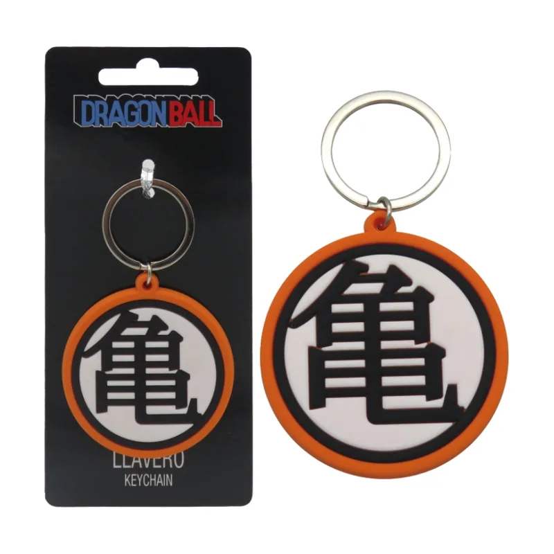CYP Brands Dragon ball llavero goma kanji kame
