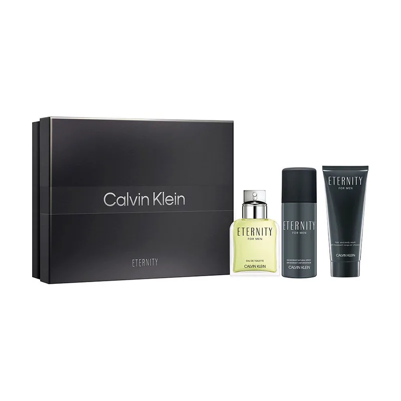 Calvin Klein Eternity FOR MEN Estuche 3 pz
