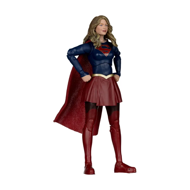 McFarlane Toys DC Multiverse Supergirl programa televisión Figura de acción de 7 pulgadas McFarlane Deluxe Theatrical Edition