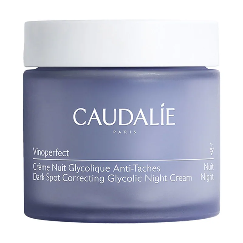Caudalie VINOPERFECT crema noche glicólica antimanchas recargable 50 ml