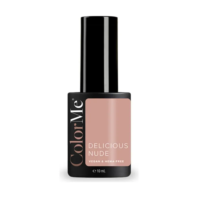 Colorme cosmetics ColorMe Delicious Nude Gel Polish Semipermanente 10ml UV/LED Sin HEMA y 100% vegano
