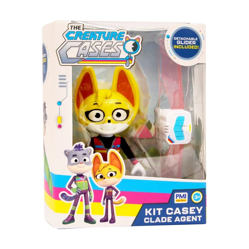 P.m.i. kids world Creature cases s1 clade agent action figure