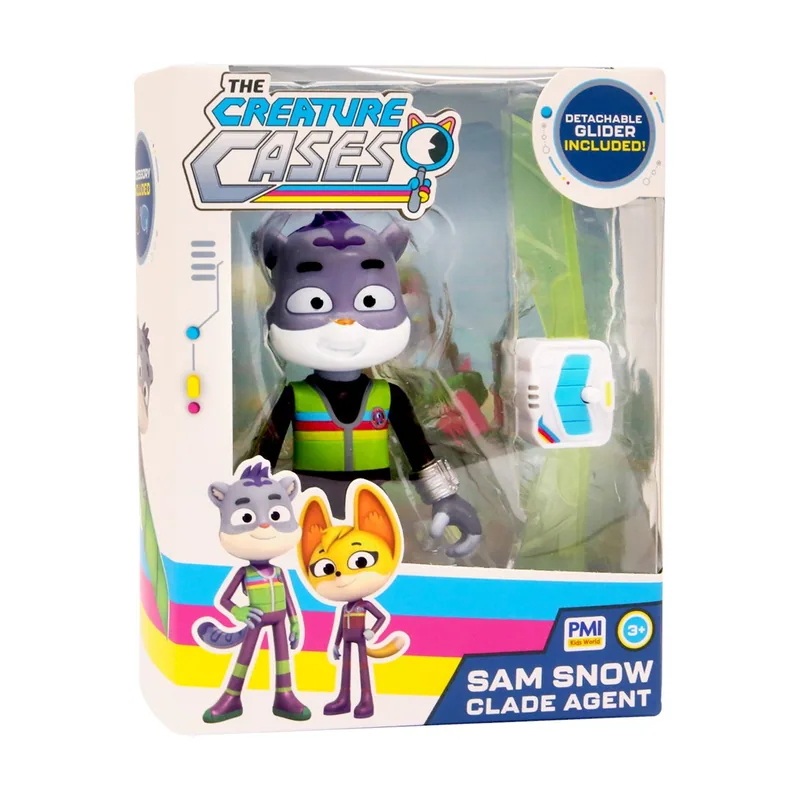P.m.i. kids world Creature cases s1 clade agent action figure