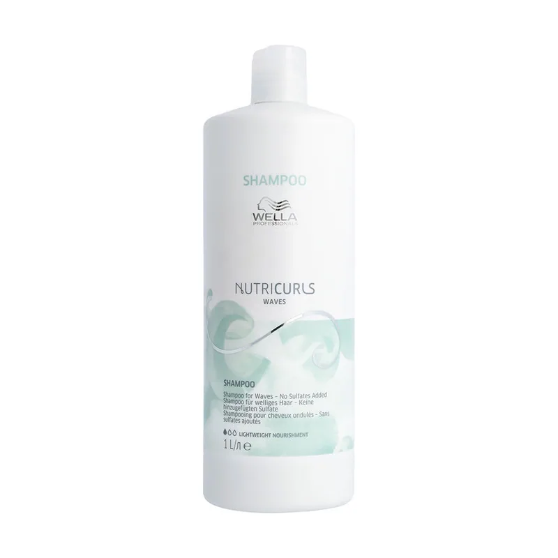 Wella Professionals NUTRICURLS Champú Cabello con Rizos y Ondas 1000 ml