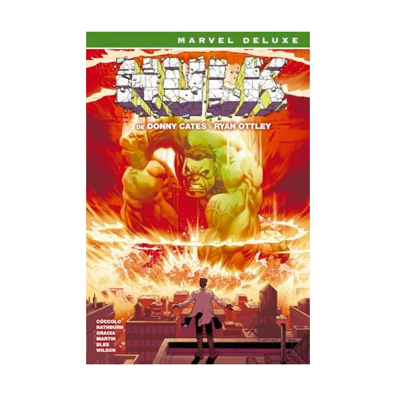 Panini Marvel deluxe xl hulk de cates y ottley. la colección completa