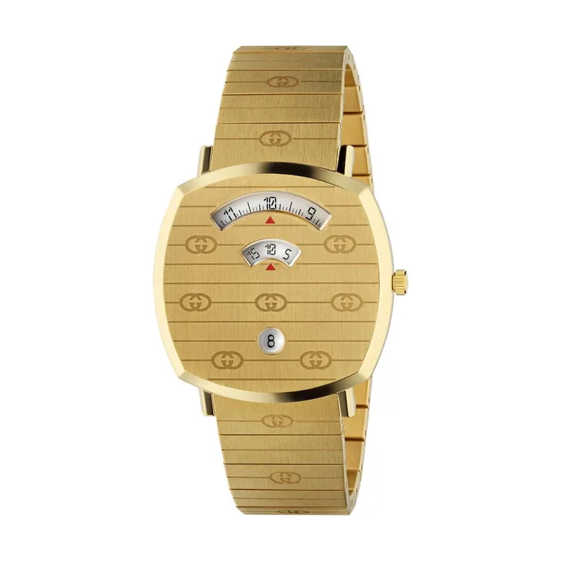 Gucci Grip Gold Dial/Pulsera