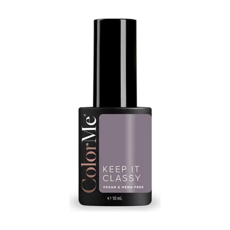 Colorme cosmetics ColorMe Keep it Classy Grey Gel Polish Semipermanente 10ml UV/LED Sin HEMA y 100% vegano