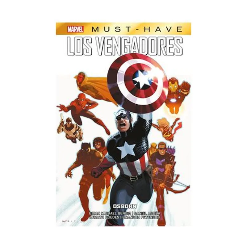 Panini Marvel must have. los vengadores 04 osborn