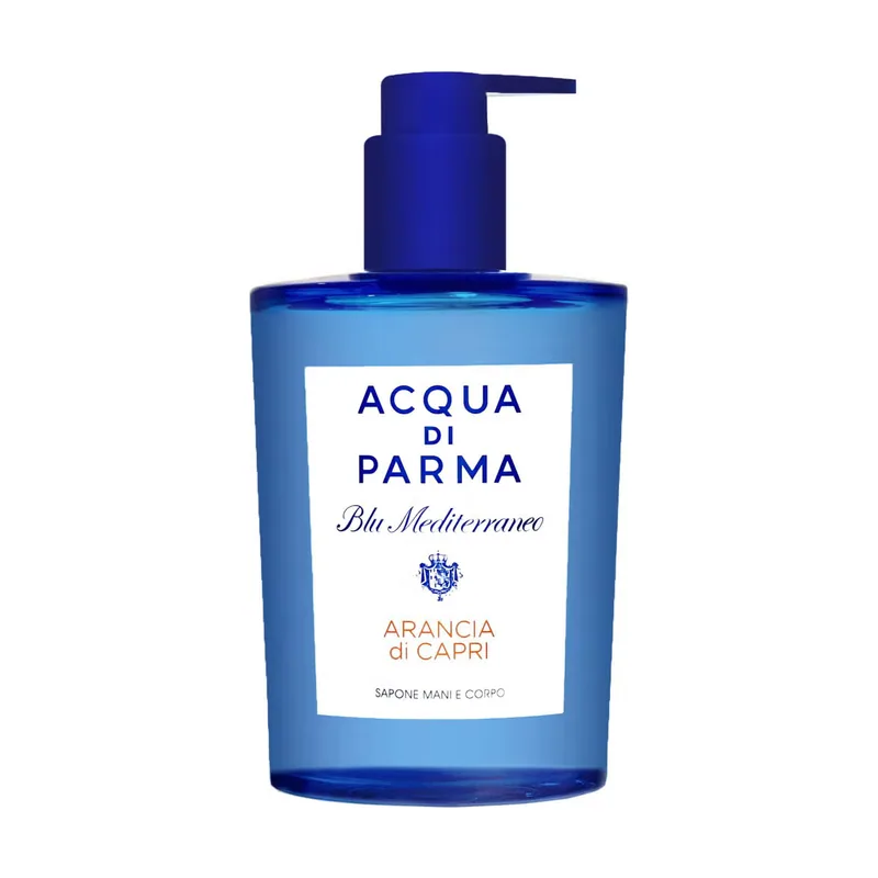 Acqua di parma, blu mediterraneo arancia di capri, cleansing, liquid soap, for body & hands, 300 ml