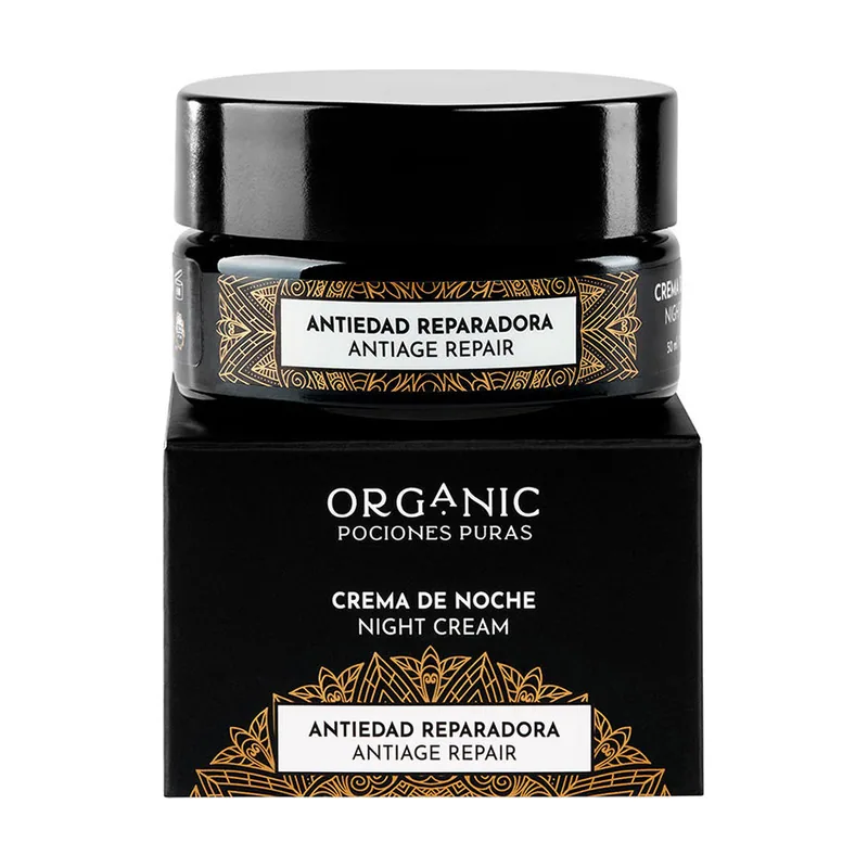 Orgạnic Pociones Puras Crema DE Noche Antiedad Reparadora 50 ml
