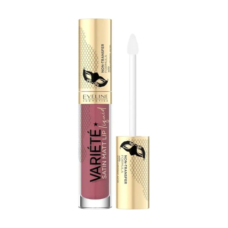 Eveline cosmetics Variété Satin Matt Lip Liquid 03 Berry Shake