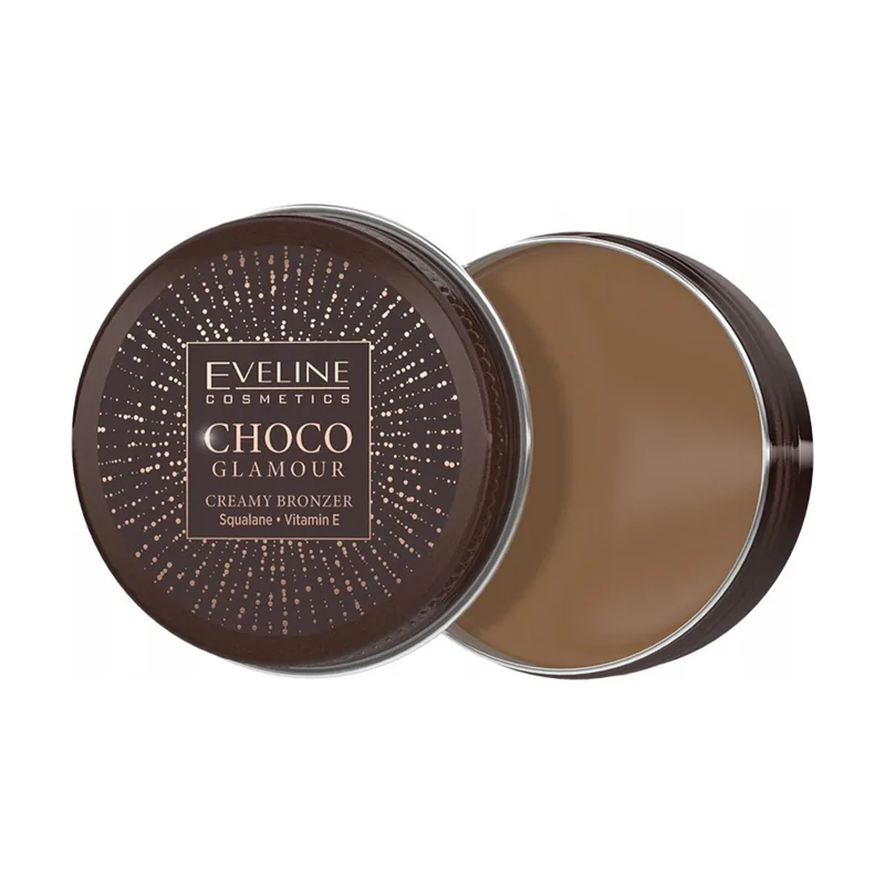 Eveline cosmetics Choco Glamour Cream Bronzer con escualano y vitamina E