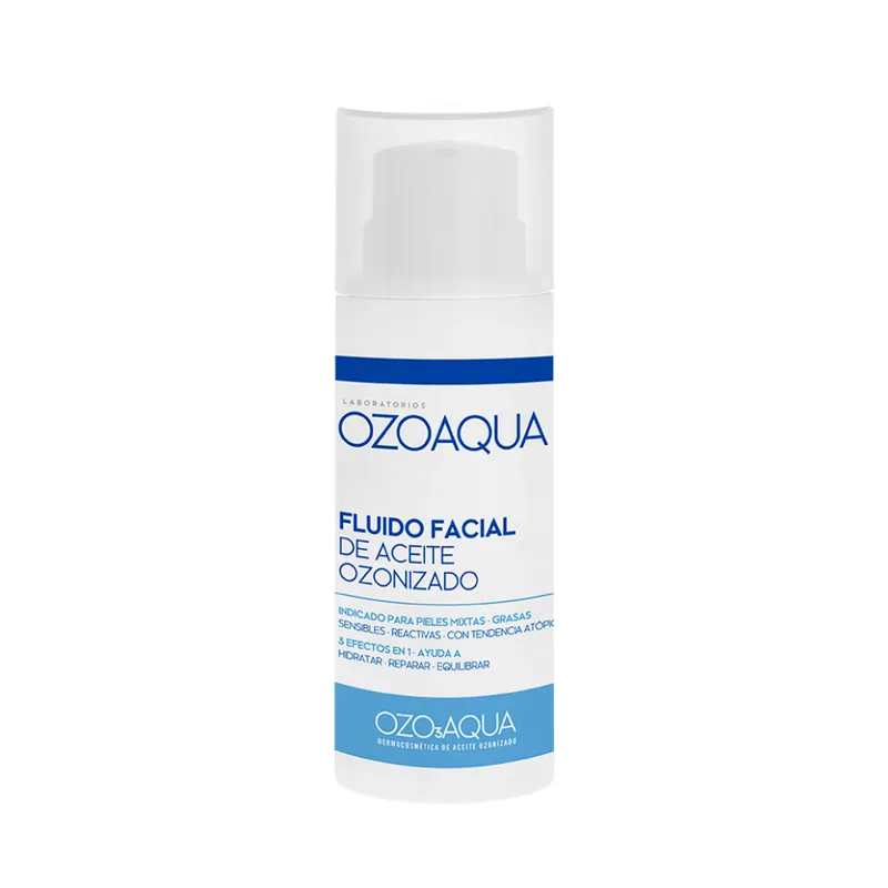 Ozoaqua Fluido Facial De Aceite Ozonizado 50 Ml
