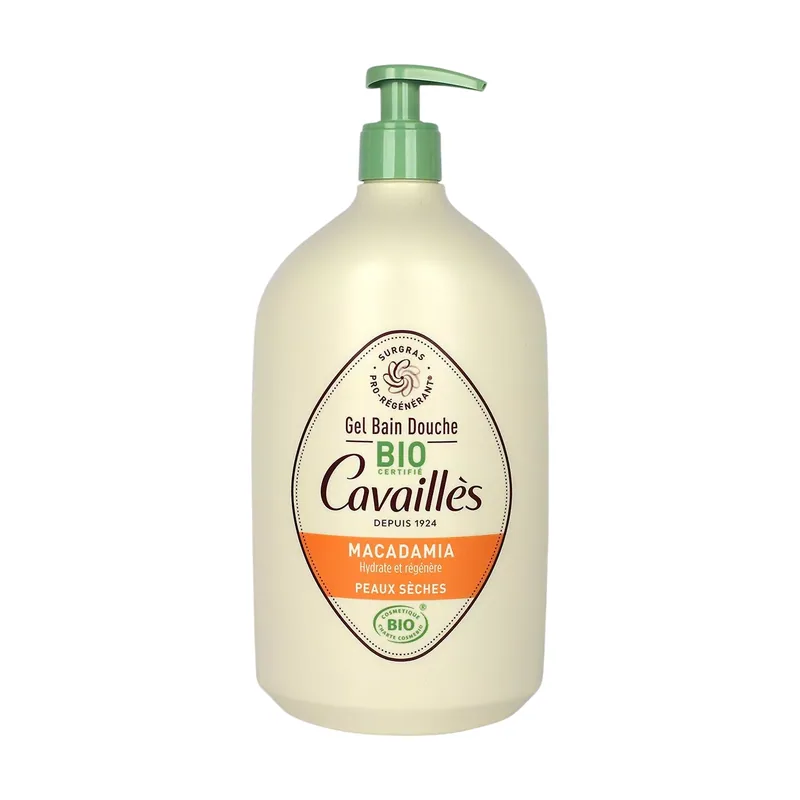Roge cavailles Gel de Baño y Ducha Macadamia Bio 1 L