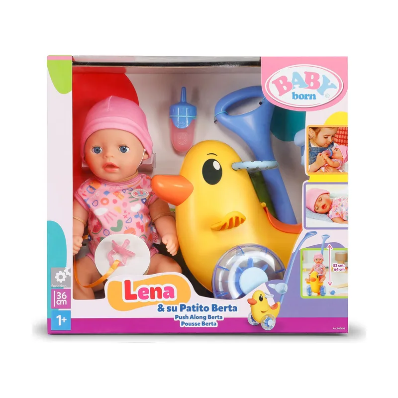 Mga lena + patito berta baby born 36cm