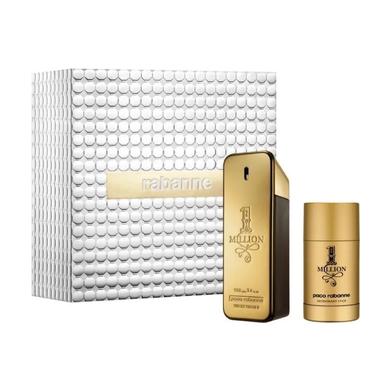 Rabanne 1 Million Set 1 Million Edt + para uso profesional para resolver tareas completas con mayor eficiencia con medida o especificación 1 M