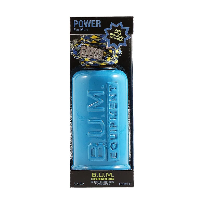 Bum equipment power wrap bracelet eau de toilette spray