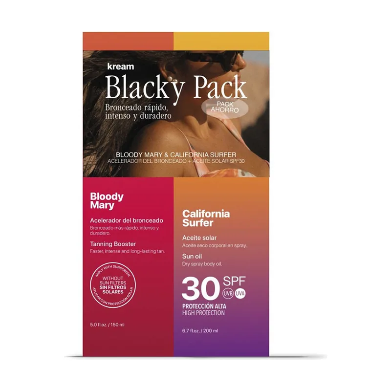 Kream blacky pack bloody mary+calif.surf