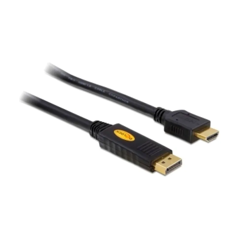 Delock 82441 adaptador de cable de vídeo 5 m Displayport HDMI