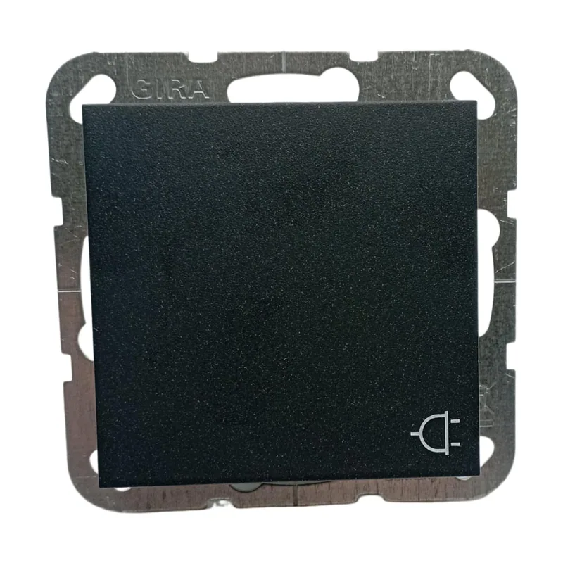 Gira 445428 schuko kd system 55 anthrazit