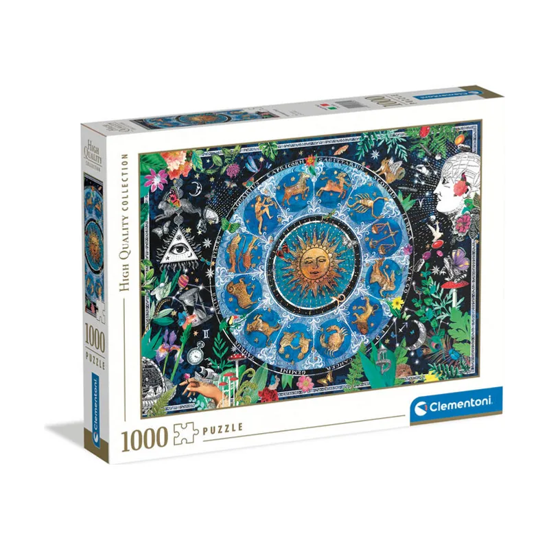 Clementoni Puzzle Adulto 1000 Piezas Collection Astrological Chart Puzzle Adulto