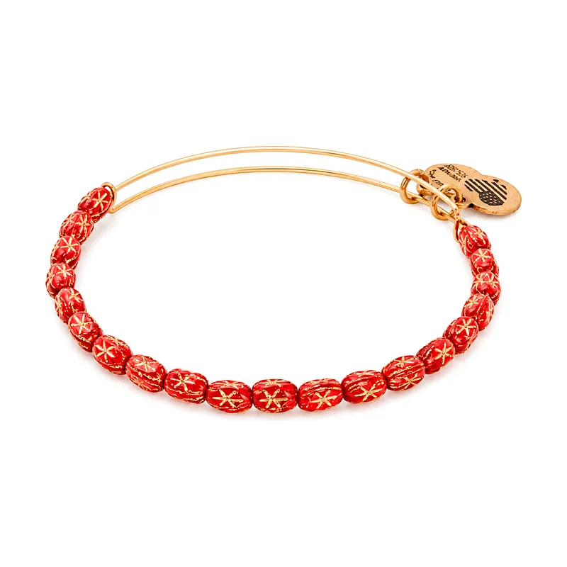 Alex and ani Starlight Crimson Pulsera Rafaelian Oro Talla Única