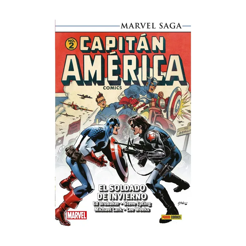 Panini Capitán América 2. El Soldado de Invierno MARVEL SAGA TPB