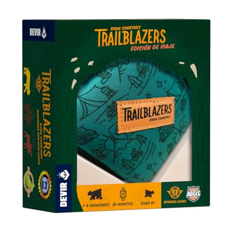 Devir Trailblazers Juego de Cartas de Aventuras en la Naturaleza