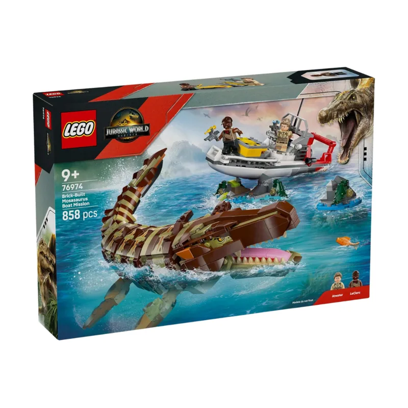 Lego jurassic world misión naval