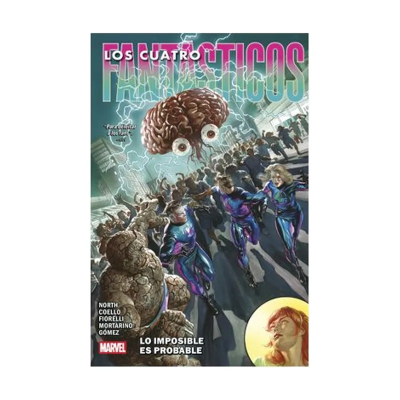 Panini Marvel premiere. los 4 fantasticos de ryan north 03. lo imposible probable