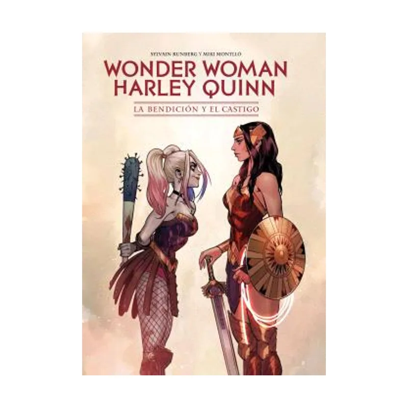 Panini Wonder woman/harley quinn la bendicion y el castigo