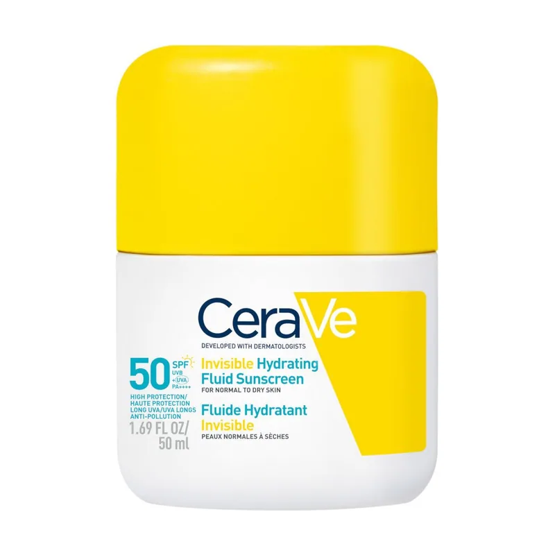 CeraVe Fluido Protector Invisible Hidratante Spf50 50 Ml
