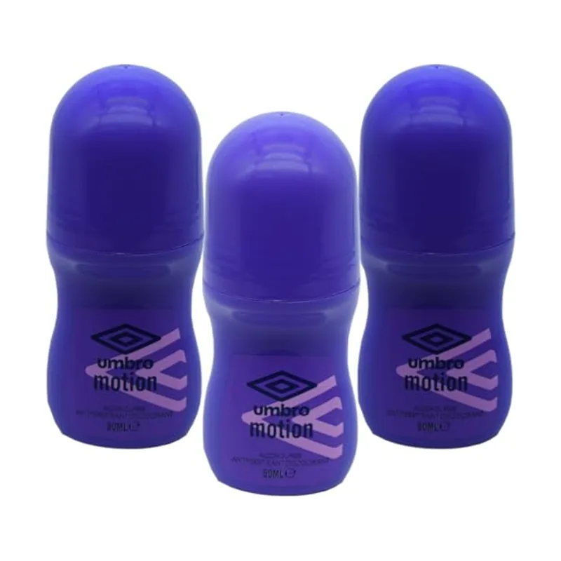 Umbro Motion Desodorante antitranspirante roll-on 3 unidades
