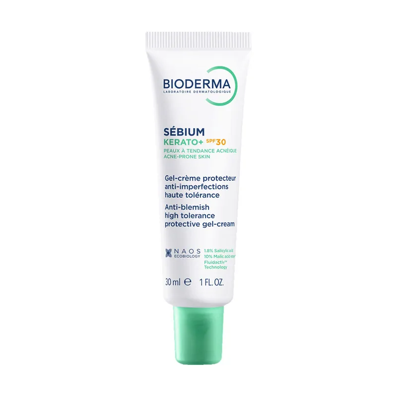 Bioderma Sébium kerato+ gel crema anti-imperfecciones de alta tolerancia spf30 30 ml