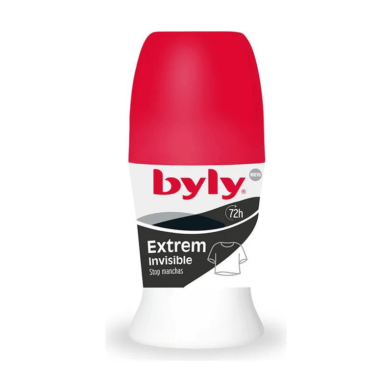 Byly Extrem Invisible Desodorante Roll-On Pack de 6 x 50 ml