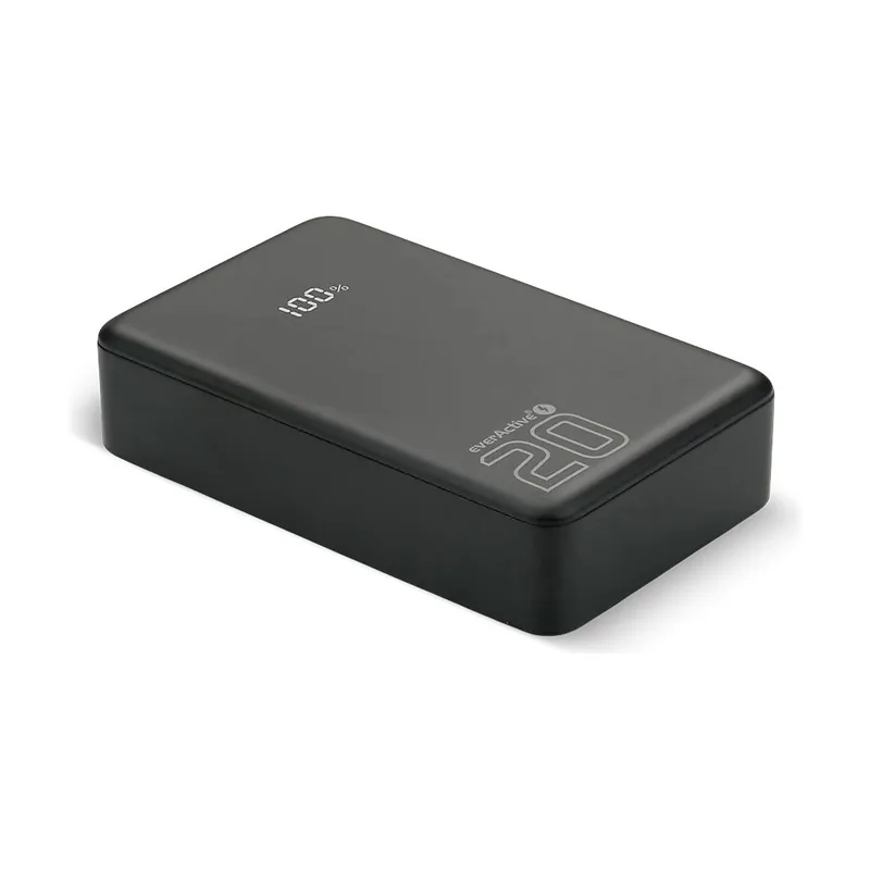 Everactive Banco de energía 20000 mAh 20 W USB C PD PPS QC4+
